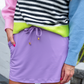 Solid Lavender Skort