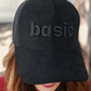 Basic Suede Trucker Hat