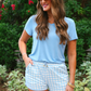 PREORDER-Springtime Gingham Everyday Shorts