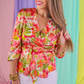 Flirty Forecast Wrap Top