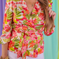 Flirty Forecast Wrap Top