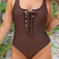 PREORDER-Coastal Couture Swimsuit, Chocolate