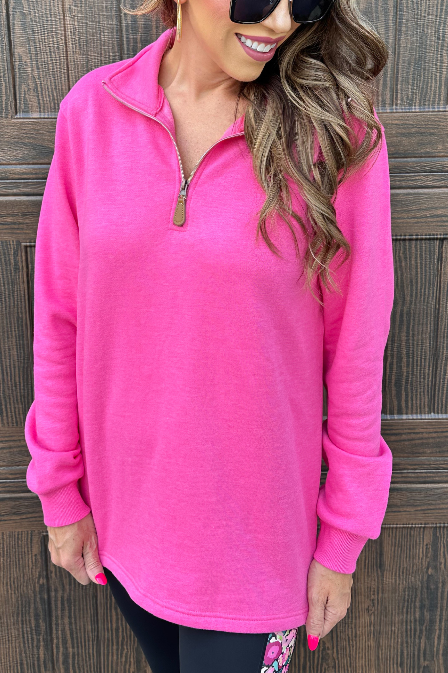 PREORDER - Miley Quarter Zip Pullover