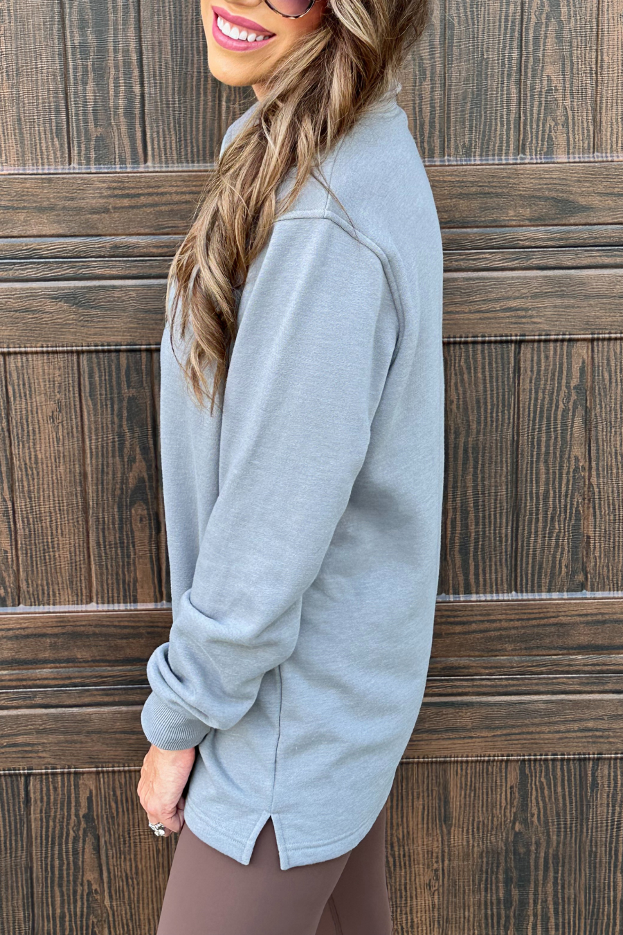 PREORDER - Miley Quarter Zip Pullover