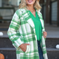 High Expectations Plaid Coat