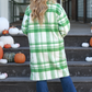 High Expectations Plaid Coat