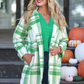 High Expectations Plaid Coat