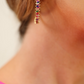 Paint The Town Hoop Earrings