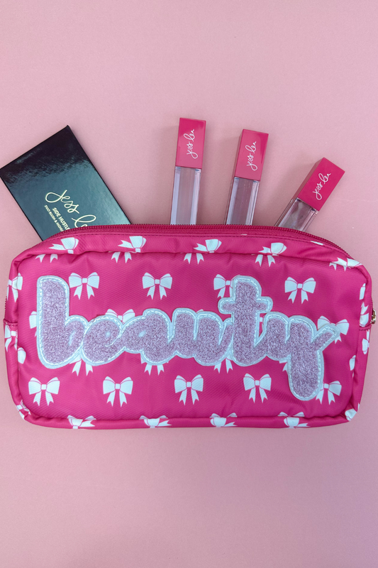 Bow Beauty Travel Bag