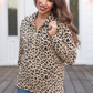 Landon Leopard Quarter Zip