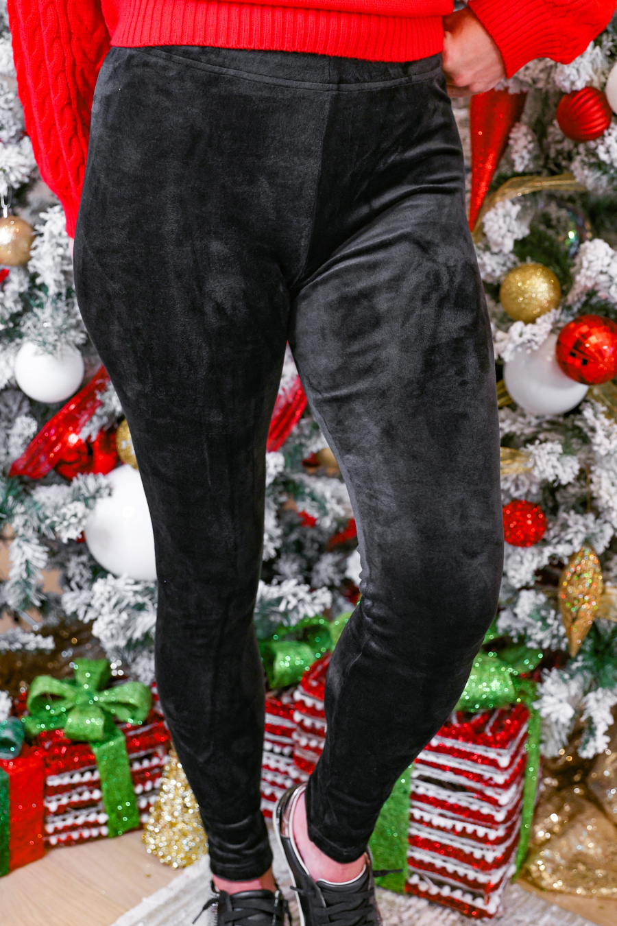 Valerie Velvet Leggings