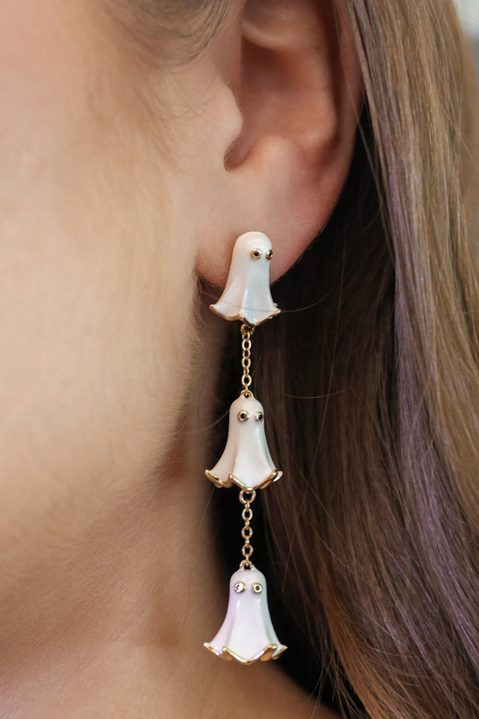 Ghoul Friend Ghost Earrings