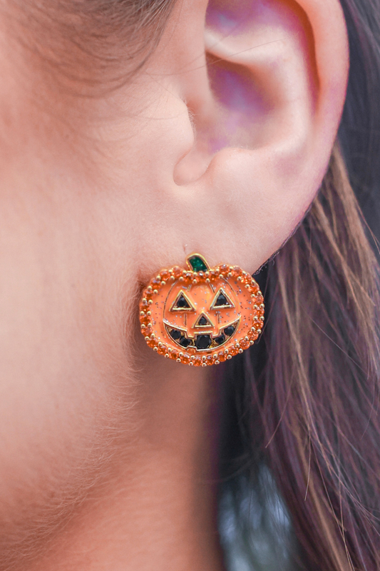 Pumpkin To Talk About Earrings