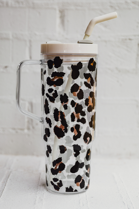 PREORDER-Safari Chic Acrylic Tumbler