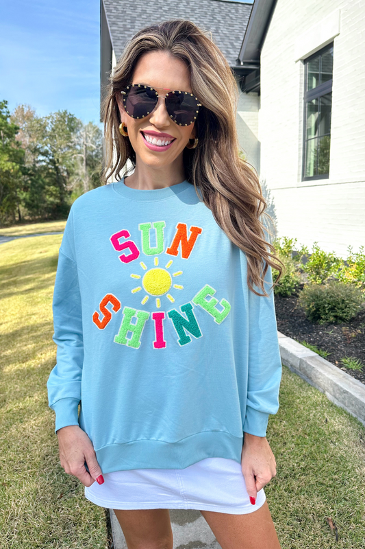 PREORDER-Sunshine Patch Pullover