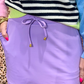 Solid Lavender Skort