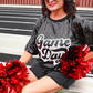 Sequin Game Day Top