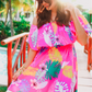 Truly Tropical Off The Shoulder Dress