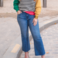 Nikki Striped Color Block Sweater