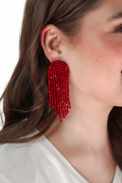 Feeling Spicy Beaded Earrings