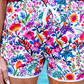 PREORDER-Fiesta Time Floral Drawstring Everyday Shorts, White