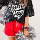 Sequin Game Day Top