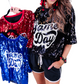 Sequin Game Day Top