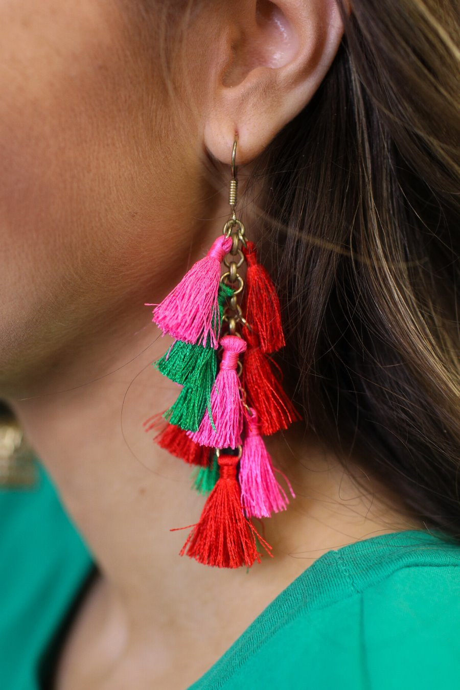 Demi Tassel Earrings - Jess Lea Wholesale