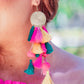 Claire Tiered Tassel Earrings - Jess Lea Wholesale