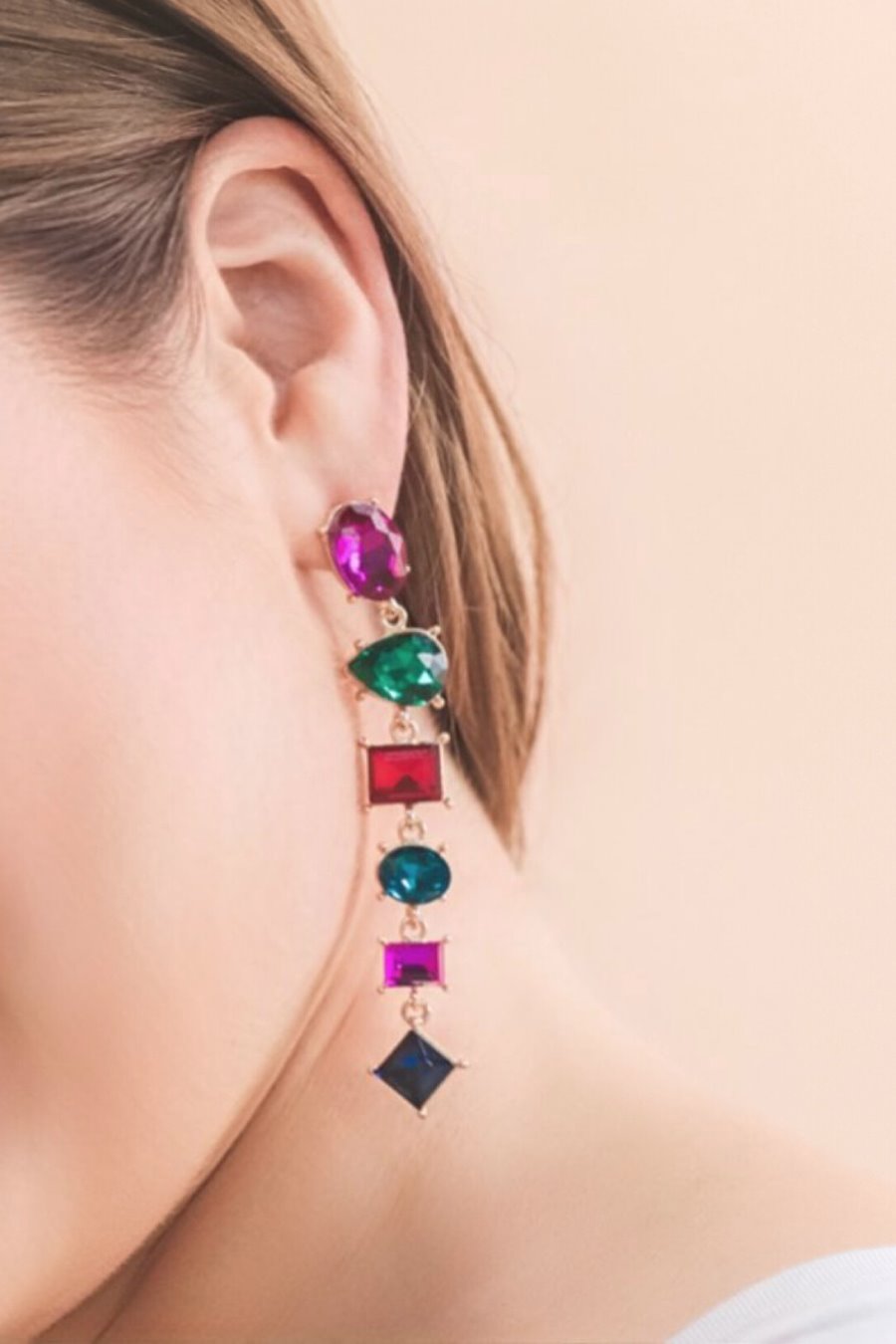 Holiday Glow Drop Earrings - Jess Lea Wholesale